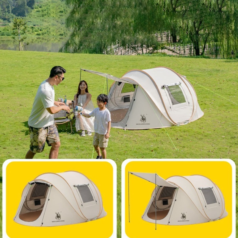 야외 캠핑 방수 원터치 텐트, 접이식 휴대용 초경량 텐 - Emergency Mylar Tent 리뷰 및 가격